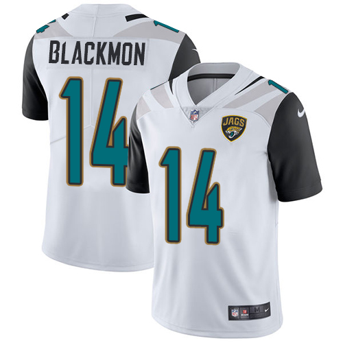 2019 Men Jacksonville Jaguars #14 Blackmon white Nike Vapor Untouchable Limited NFL Jersey